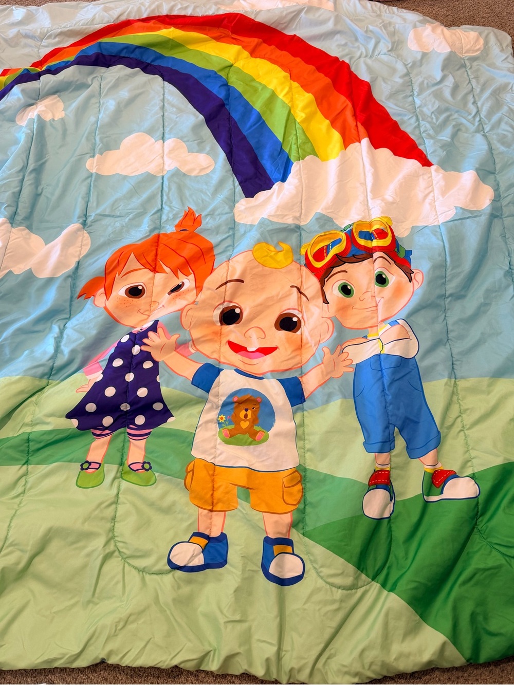 Cocomelon Twin/full Comforter Retail $69.99